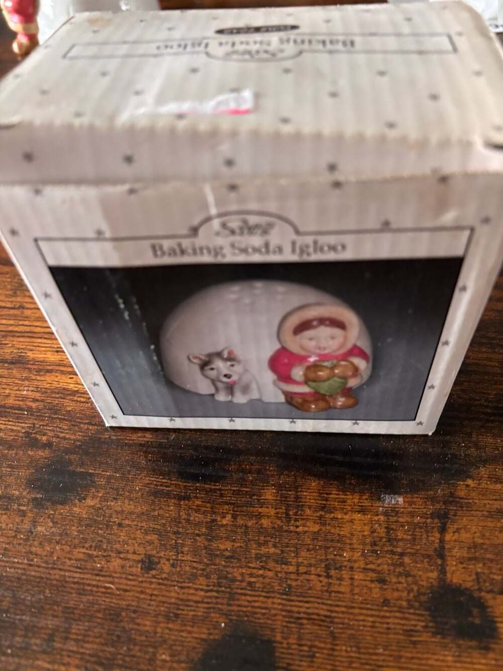 Scott's Baking Soda Igloo Figurine Gift #7242